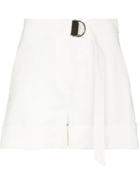 Brunello Cucinelli Buckled-Waist Tailored Shorts