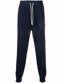 Brunello Cucinelli Ribbed-Detail Sweatpants