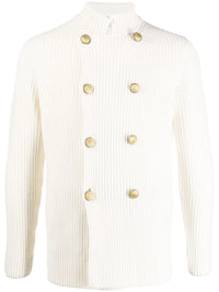 Brunello Cucinelli Double-Breasted Knitted Cardigan