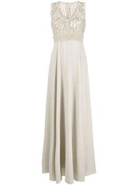 Brunello Cucinelli Sequin-Embellished Sleeveless Gown