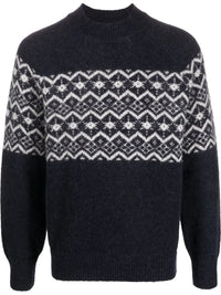 Brunello Cucinelli Patterned Alpaca-Blend Jumper