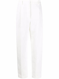Brunello Cucinelli Linen-Cotton Tapered Trousers