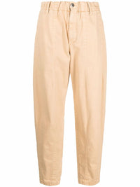 Brunello Cucinelli High-Waisted Dyed Dropped Pants