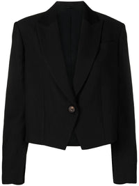 Brunello Cucinelli Boxy Woven Blazer Jacket