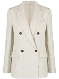 Brunello Cucinelli Prince Of Wales Check Blazer