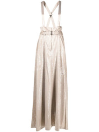 Brunello Cucinelli Sequinned High-Waisted Trousers