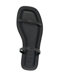 Brunello Cucinelli Crystal-Embellished Calf-Leather Sandals
