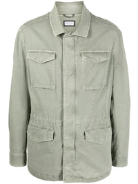 Brunello Cucinelli Zip-Up Military Jacket