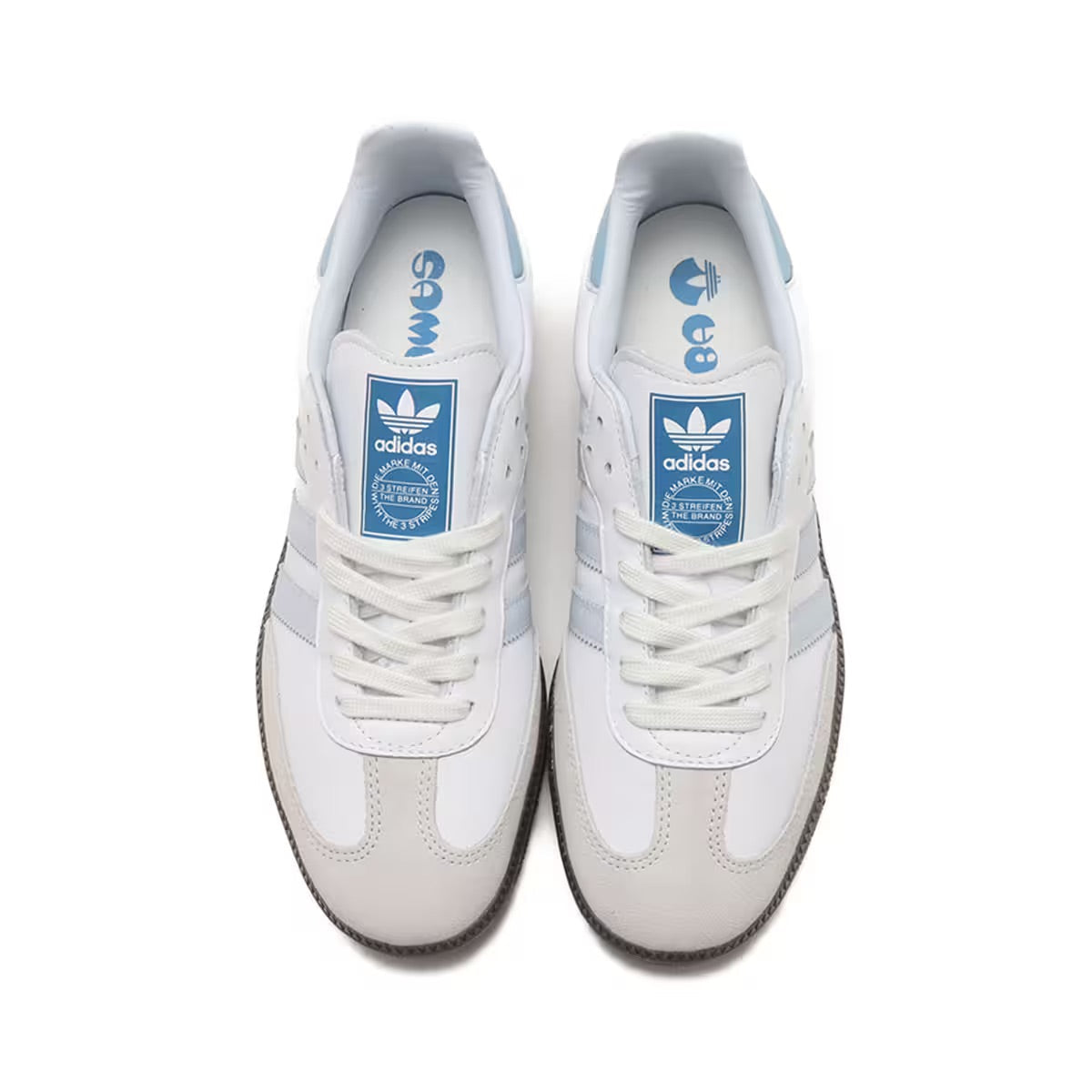 adidas Samba OG 'White Halo Blue Gum' ID2055