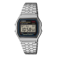 CASIO Vintage A159 Series 'Silver Black' A159WE-1