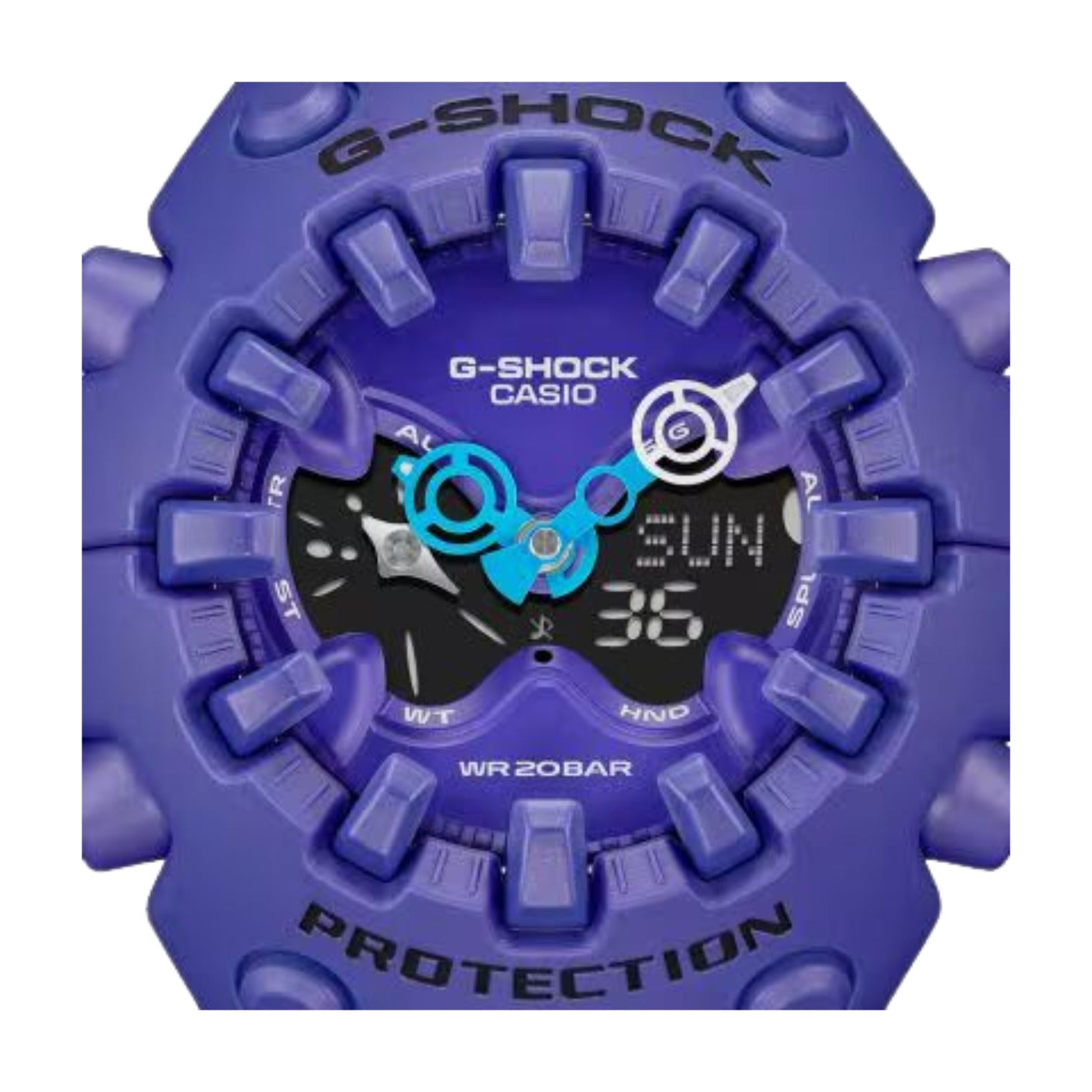 CASIO G-Shock GA-V01 Series Analog-Digital 'Purple' GA-V01-2A