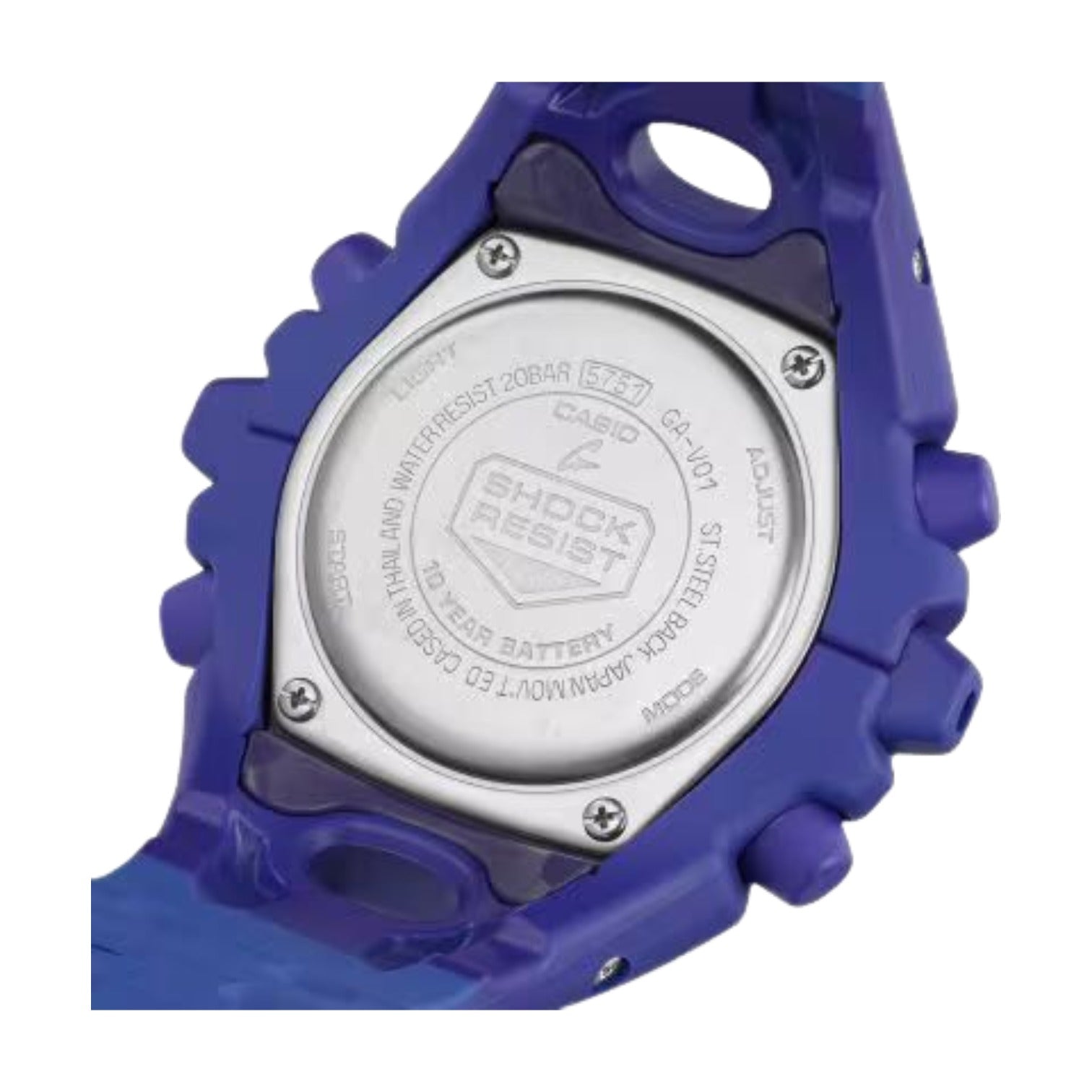 CASIO G-Shock GA-V01 Series Analog-Digital 'Purple' GA-V01-2A
