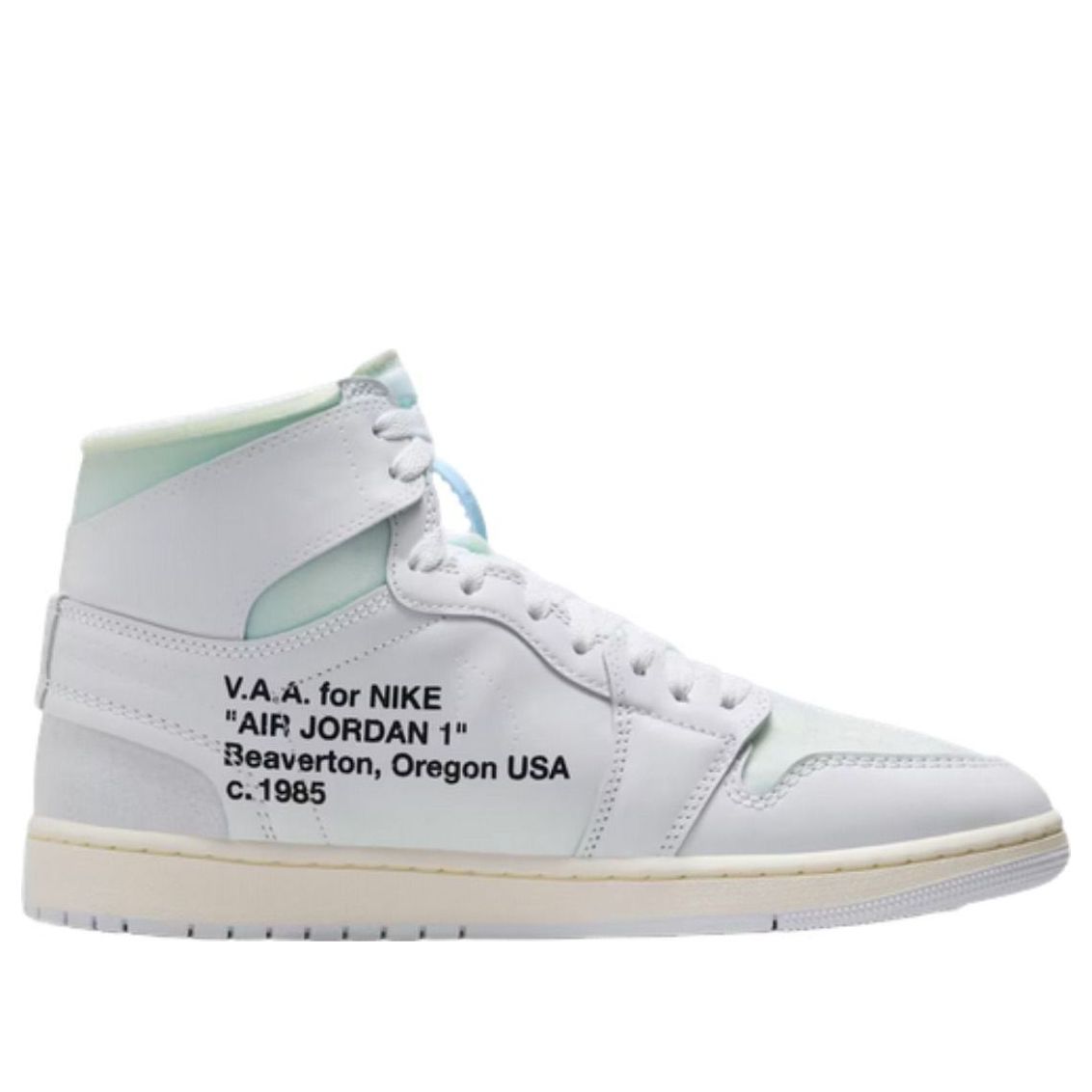 Air Jordan 1 High OG x Off-White Virgil Abloh Archive 'Alaska' AA3834-100