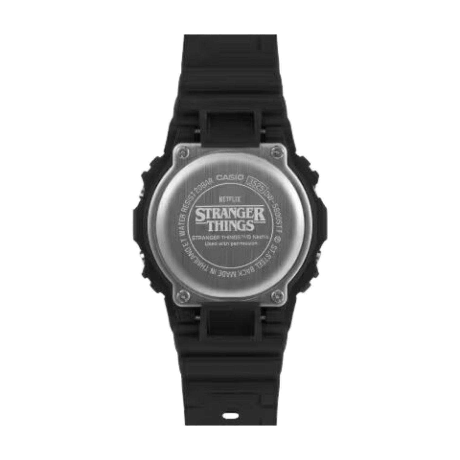 Casio x Stranger Things Digital DW5600 Series 'Black' DW5600STT-1