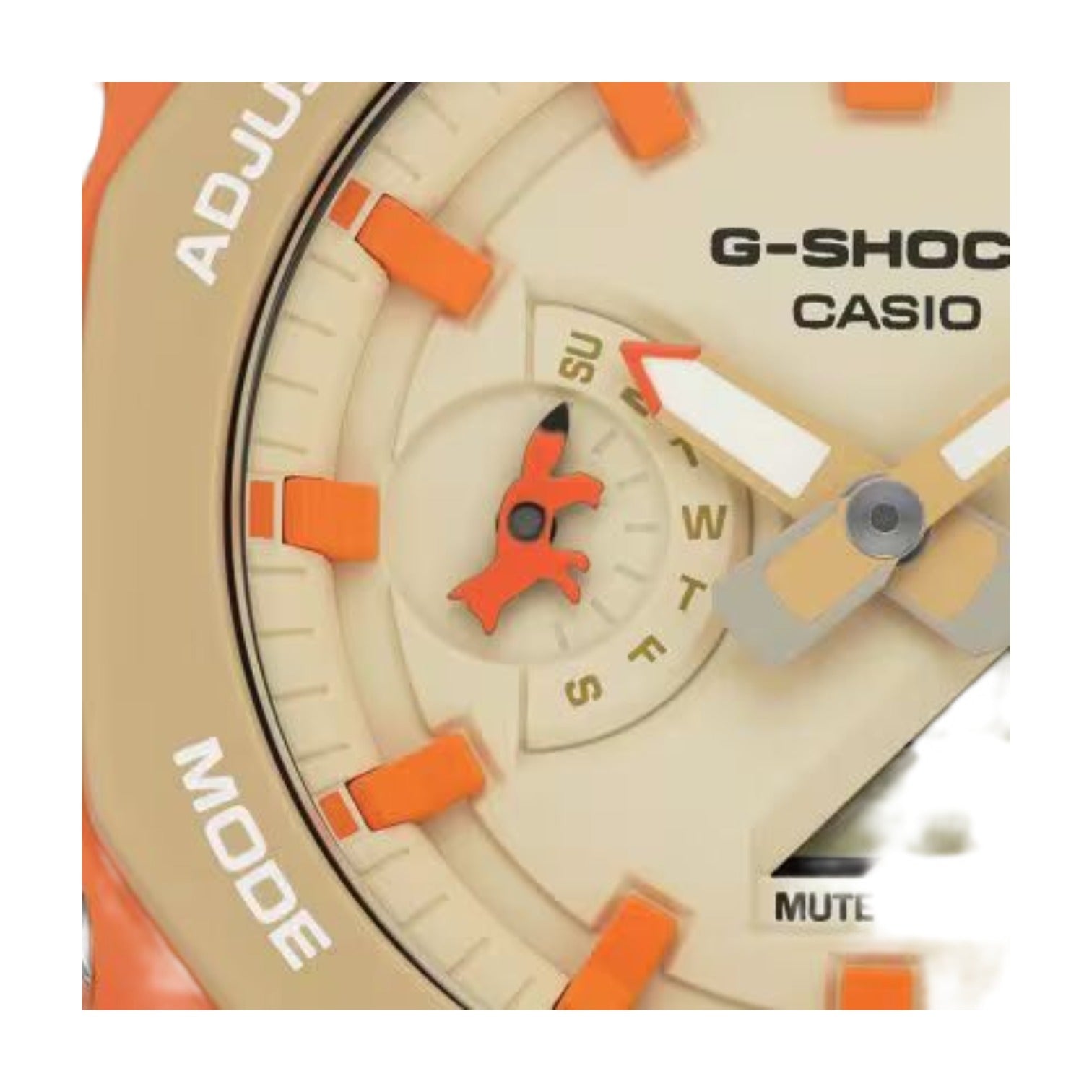 CASIO x Maison Kitsuné G-SHOCK 2100 Series 'Orange' GA2110MK-5A