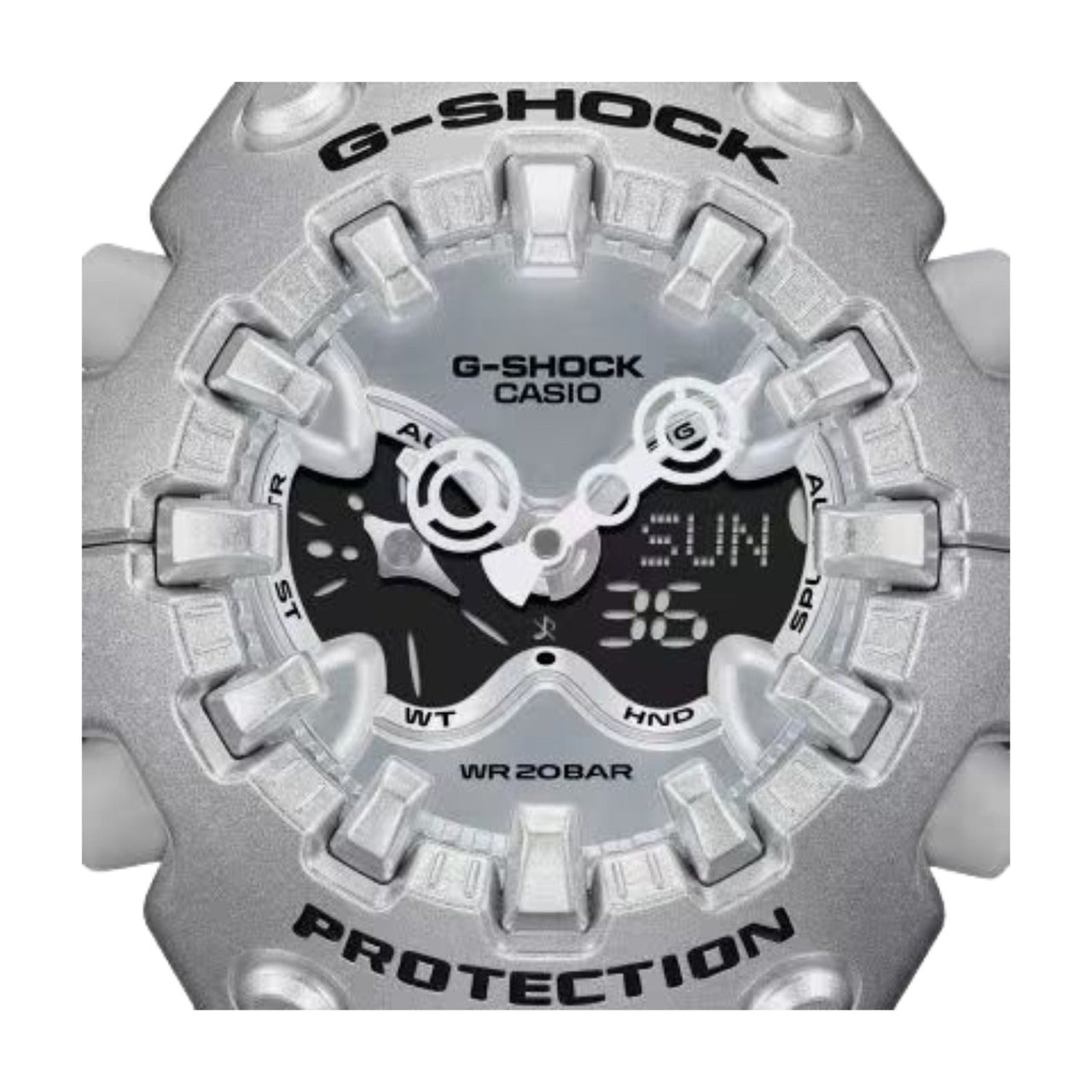 CASIO G-Shock GA-V01 Series Analog-Digital 'Silver' GA-V01A-8A