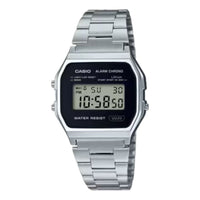 CASIO Vintage A158 Series 'Silver Black' A158WEA-1