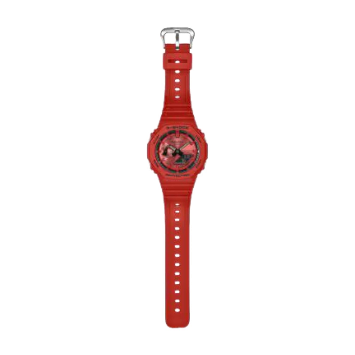 CASIO G-Shock 2100 Series Analog-Digital 'Red' GA-2100RRB-4A