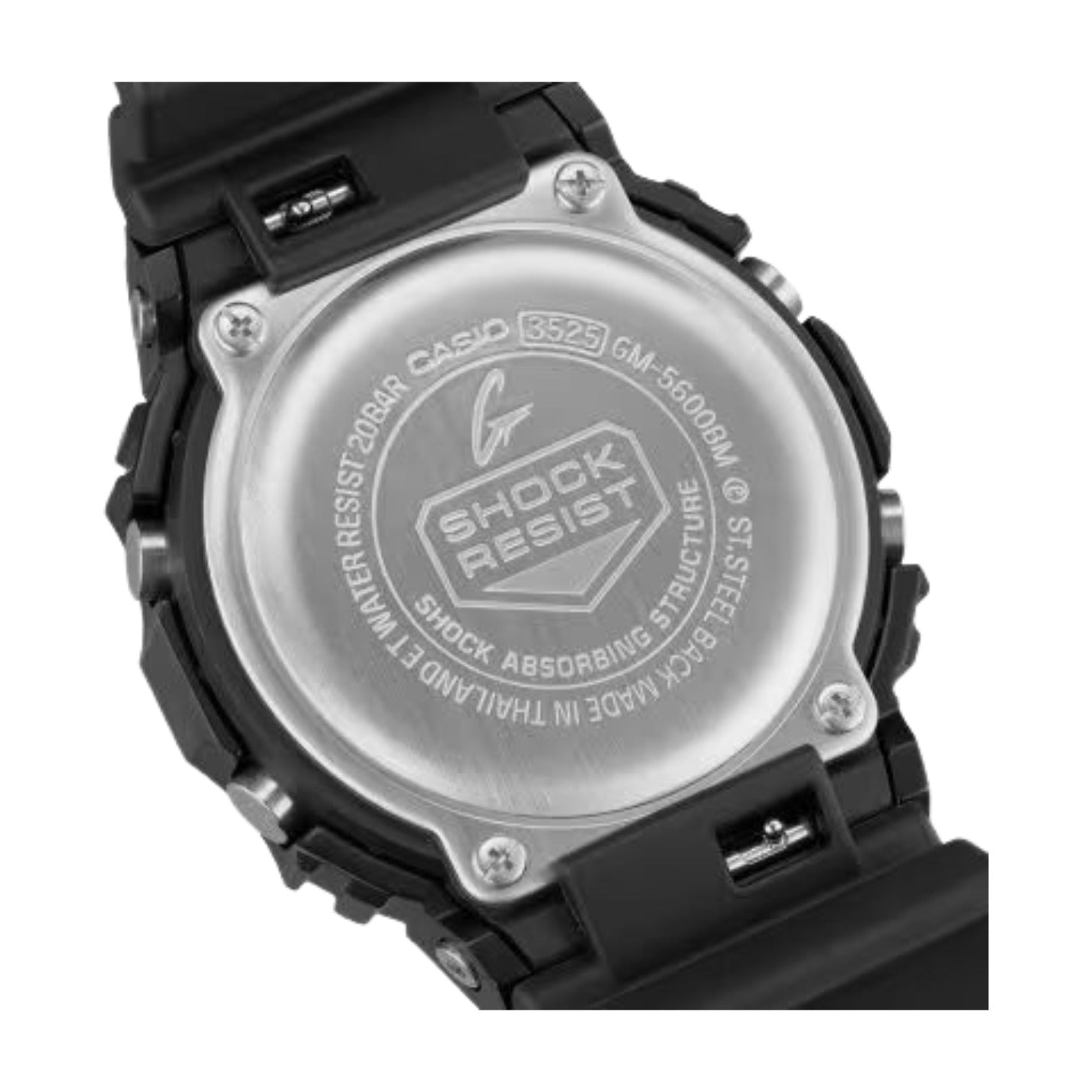 Casio G-STEEL Digital GM5600 Series 'Black' GM5600BM-1