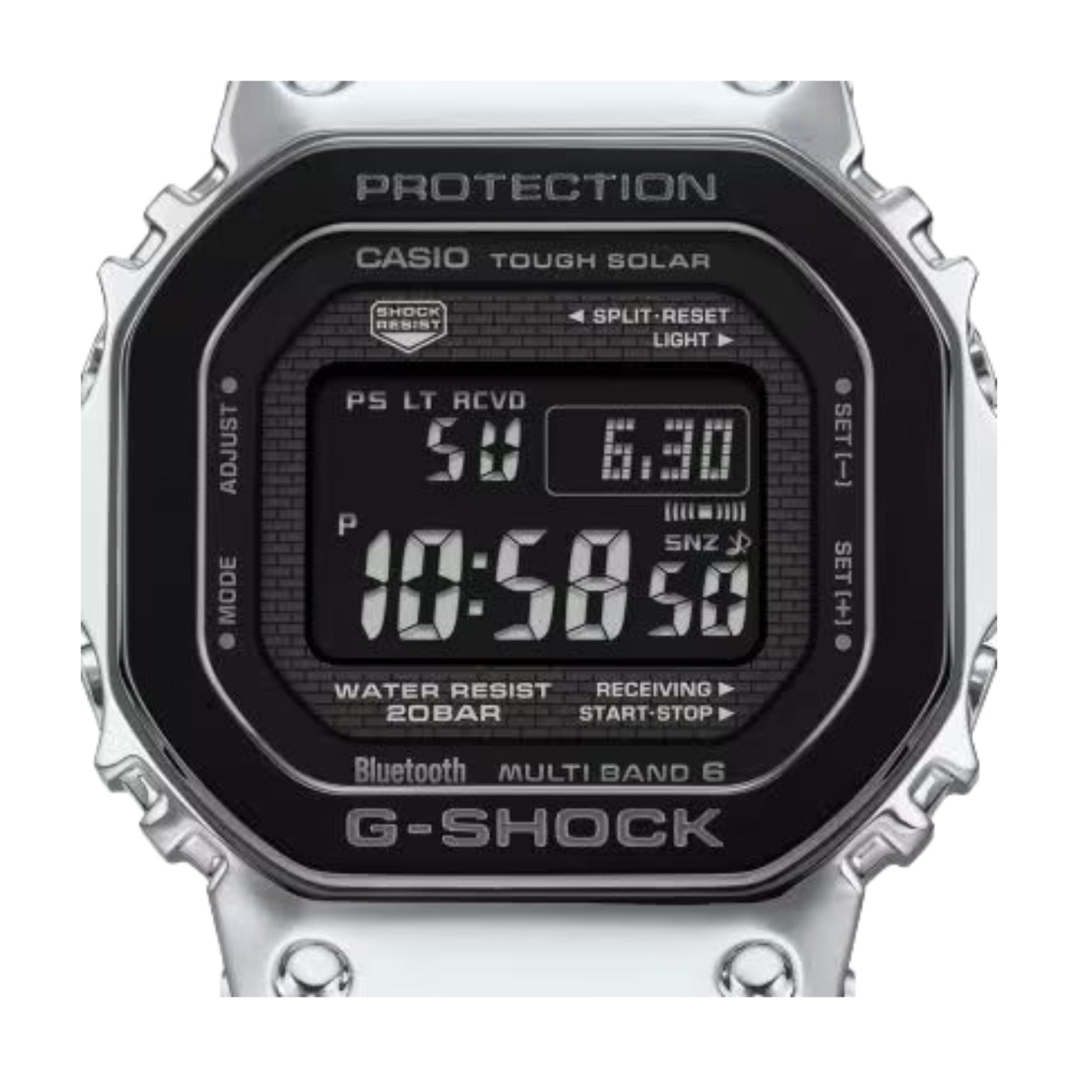 CASIO G-Shock All Metal 5000 Series Made in Japan 'Silver' GMW-B5000BT-1