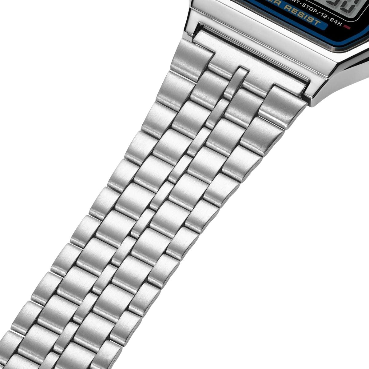 CASIO Vintage A159 Series 'Silver Black' A159WE-1