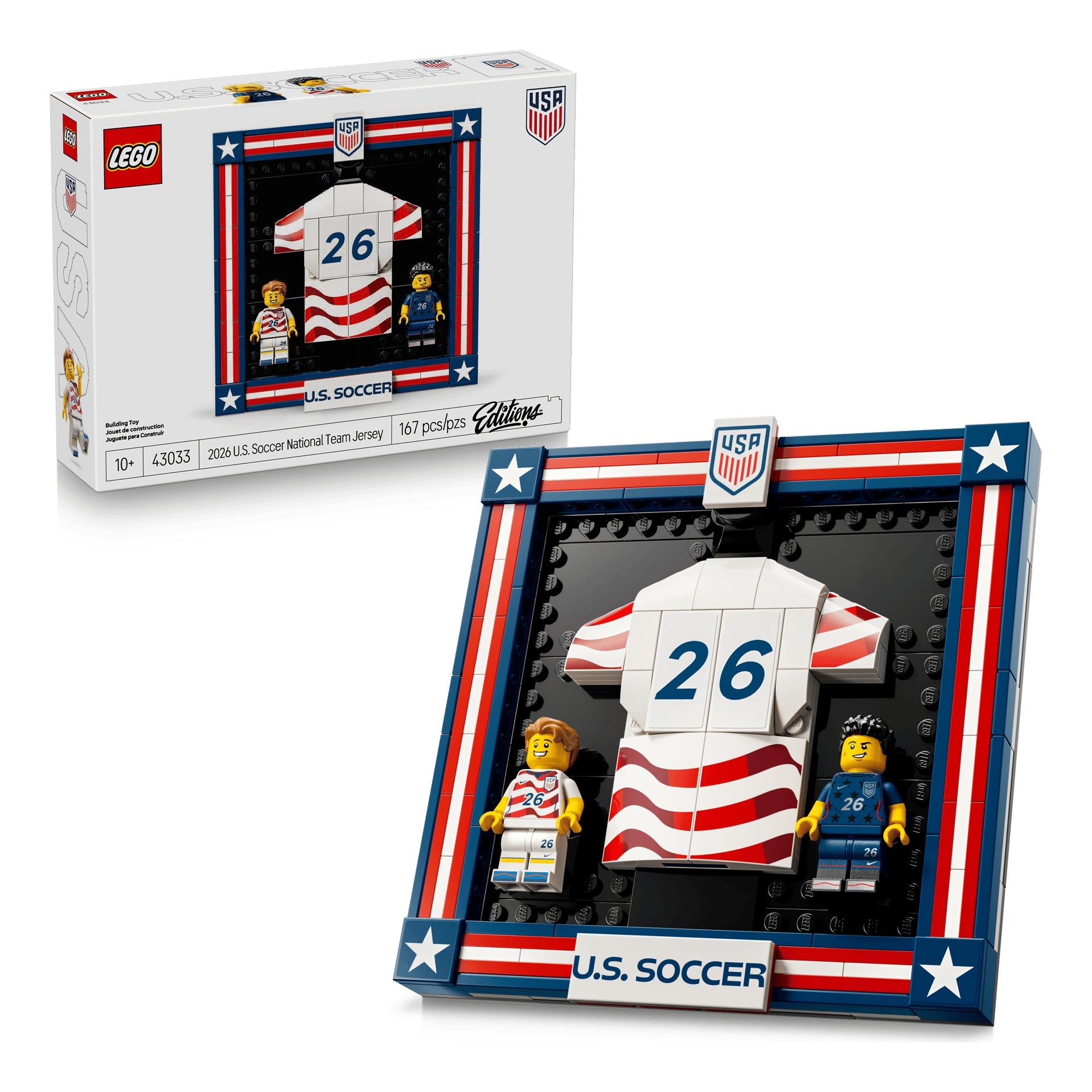 LEGO 2026 U.S. Soccer National Team Jersey 43033