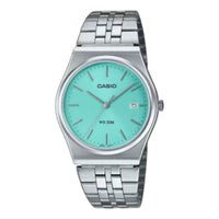 CASIO Standard Stainless Steel Strap Water Resistant 'Silver Blue' MTP-B145D-2A1V