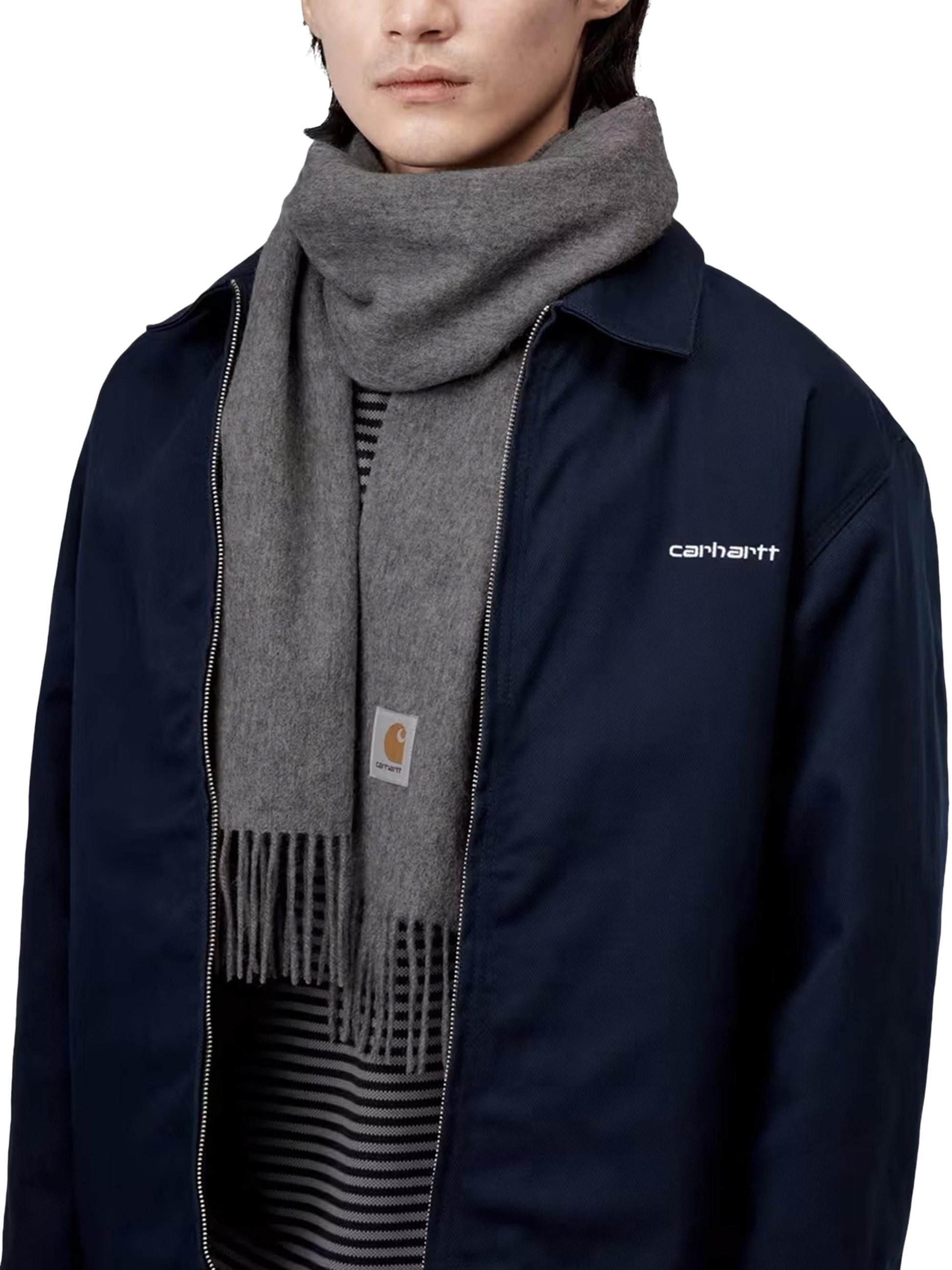 Carhartt WIP 25 Clan Wool Scarf 'Grey' I013507-ZM-XX