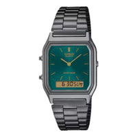 CASIO Vintage AQ-230 Series 'Black Green' AQ-230EGG-3A