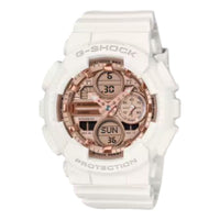 (WMNS) CASIO G-Shock GMA-S140PG Series Analog-Digital 'White' GMA-S140PG-7A