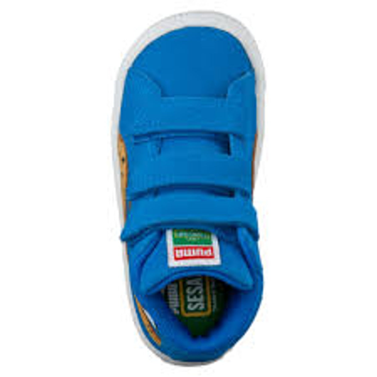 (TD) PUMA Suede Mid Sesame 'Blue White Yellow' 361678-01
