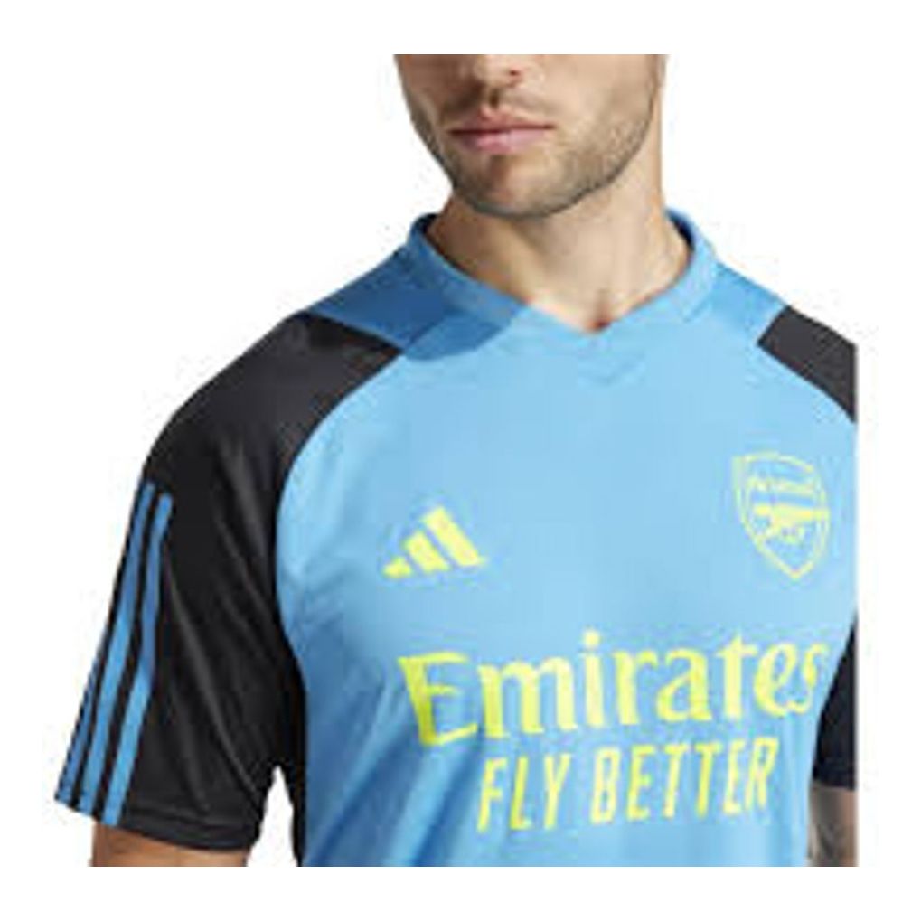 adidas Arsenal Tiro 23 Training Jersey Asia Sizing 'Blue Black' IP9160