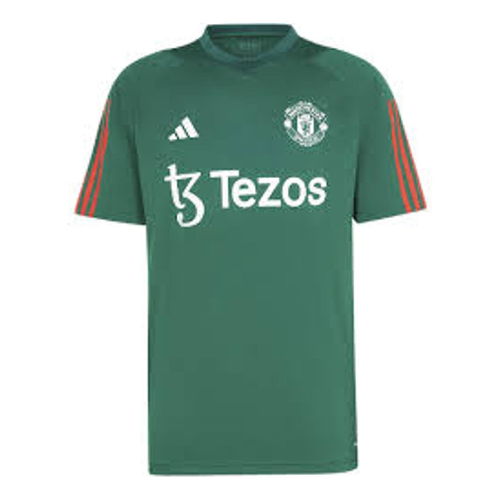 adidas Manchester United Tiro 23 Training Jersey Asia Sizing 'Green' IQ1527