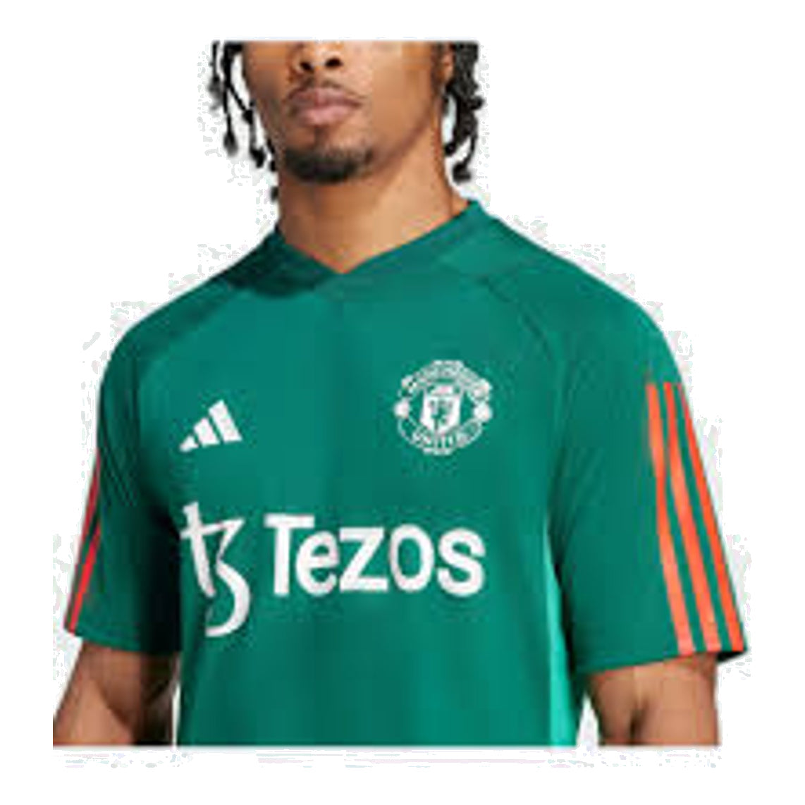 adidas Manchester United Tiro 23 Training Jersey Asia Sizing 'Green' IQ1527