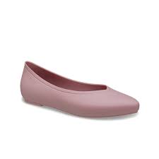 (WMNS) Crocs Brooklyn Pointed Flats 'Pink' 210169-5PG