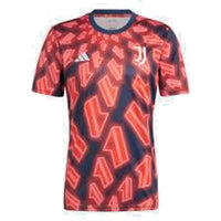adidas Juventus Pre-Match Jersey Asia Sizing 'Red Black' IW0462