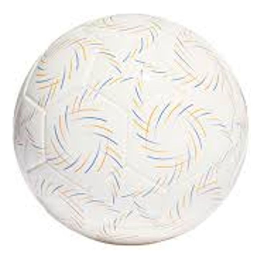 adidas Real Madrid Home Mini Football 'White Yellow' GU0222