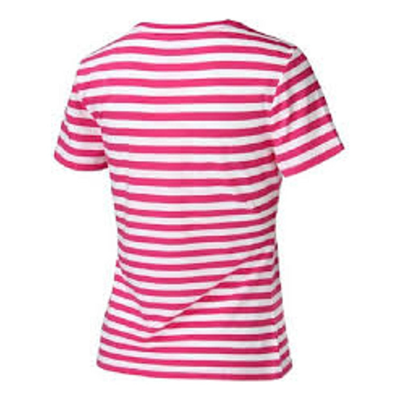 (WMNS) adidas Stripe T-Shirt Asia Sizing 'Pink White' AK1176