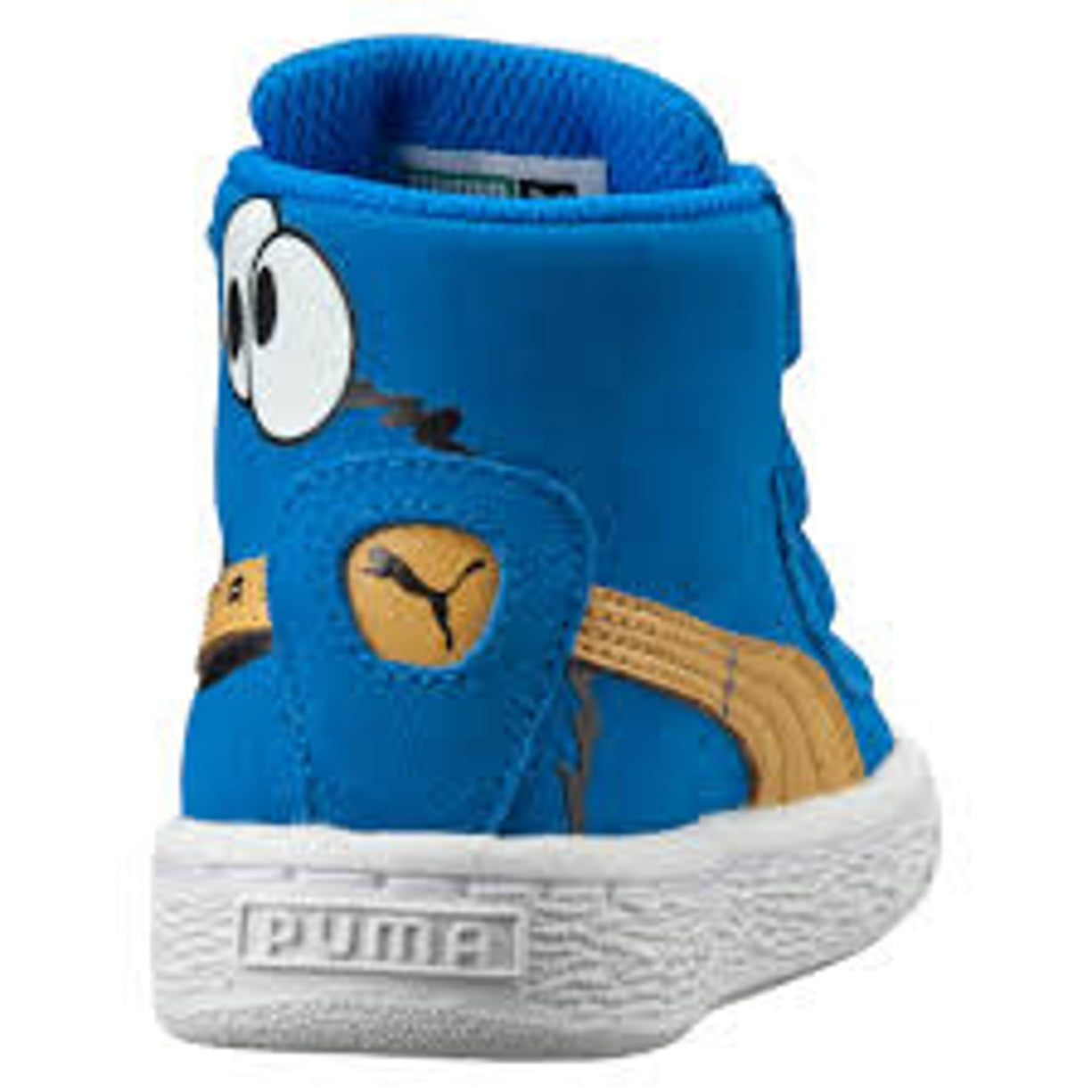 (TD) PUMA Suede Mid Sesame 'Blue White Yellow' 361678-01