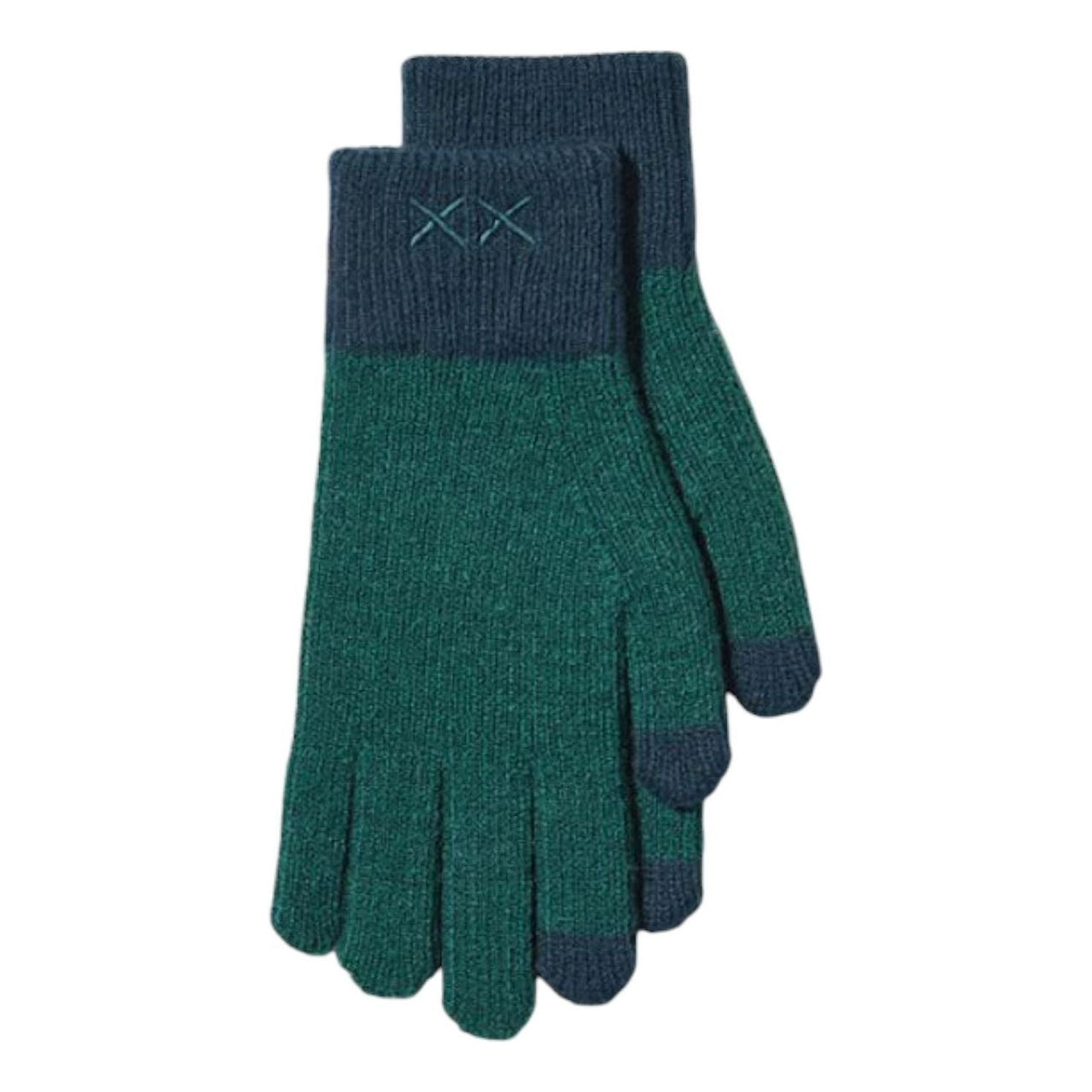 Uniqlo x KAWS Winter Heattech Knitted Gloves 'Green' 485258-GREEN