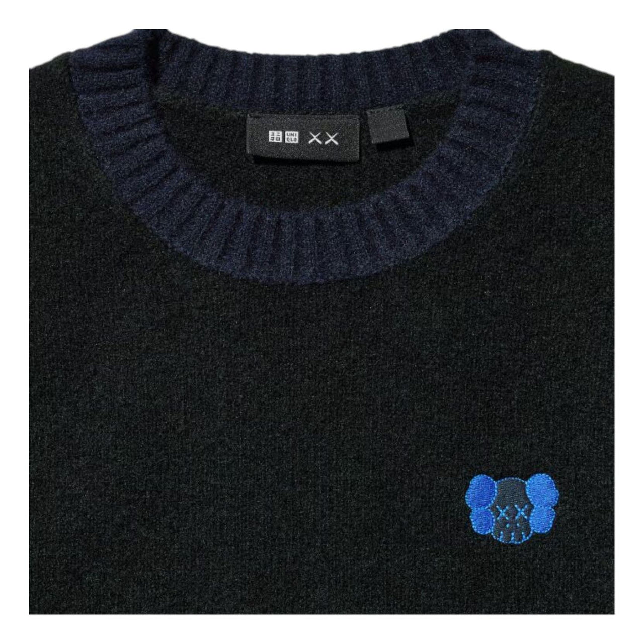 (GS) Uniqlo x KAWS WINTER Knit Sweater 'Black' 478143-BLACK