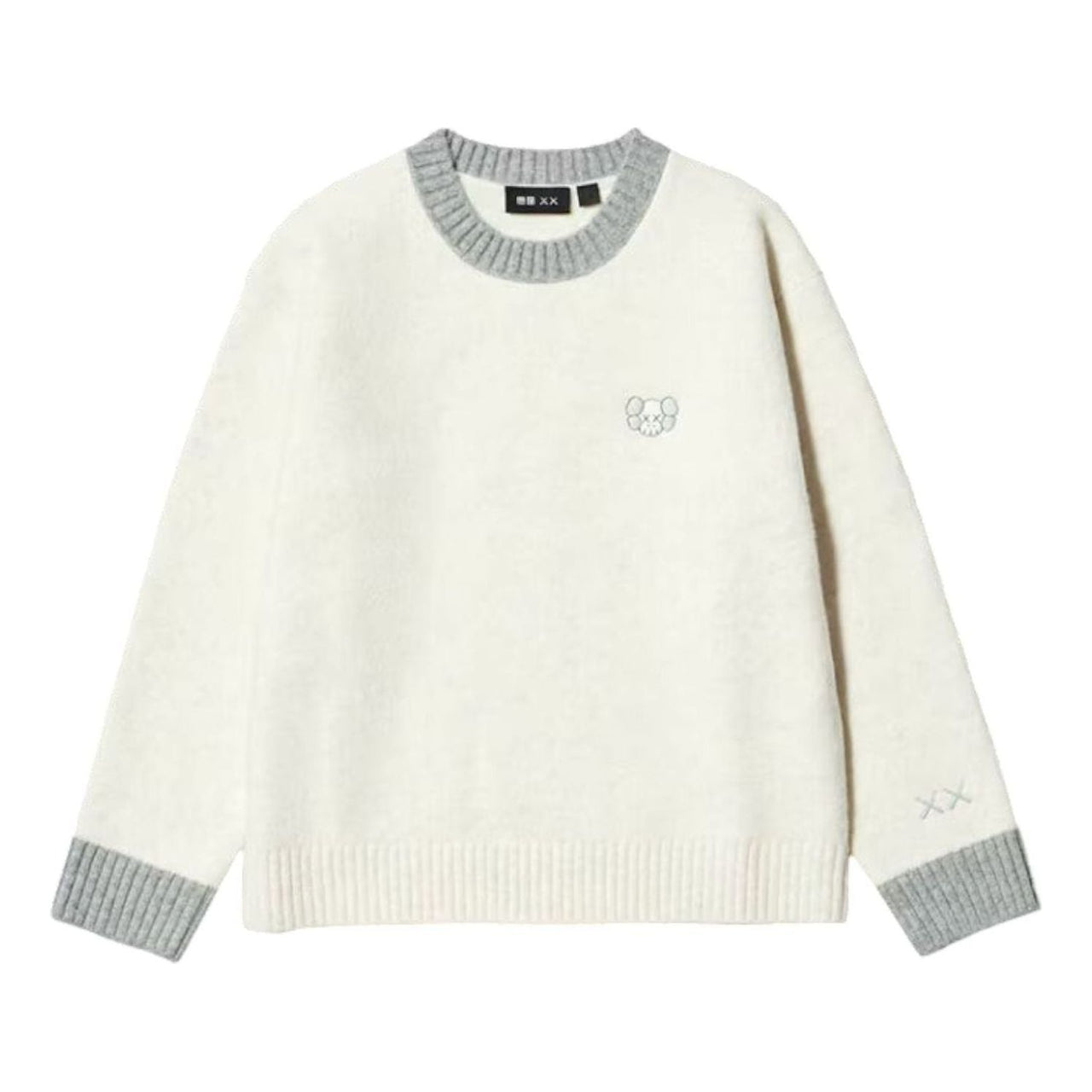 (GS) Uniqlo x KAWS WINTER Knit Sweater 'Off White' 478143-OFF-WHITE