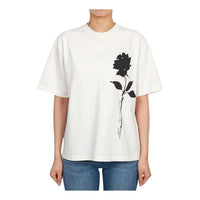 (WMNS) Golden Goose Short Sleeve T-Shirt 'Ivory' GWP01874-P002127-82432