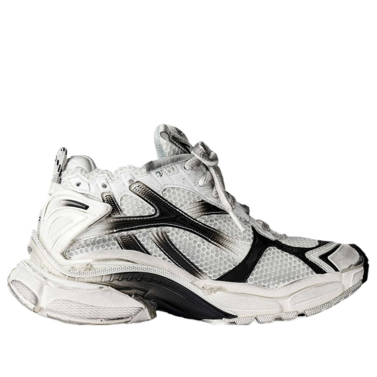 (WMNS) Balenciaga Runner Gradient 'White Black' 772767WRUNG9010