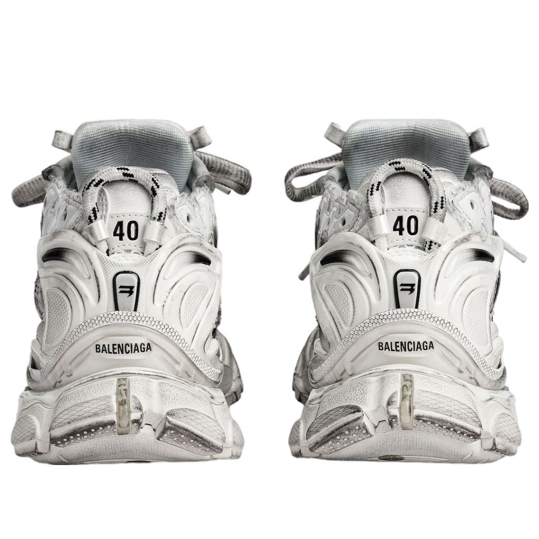 (WMNS) Balenciaga Runner Gradient 'White Black' 772767WRUNG9010