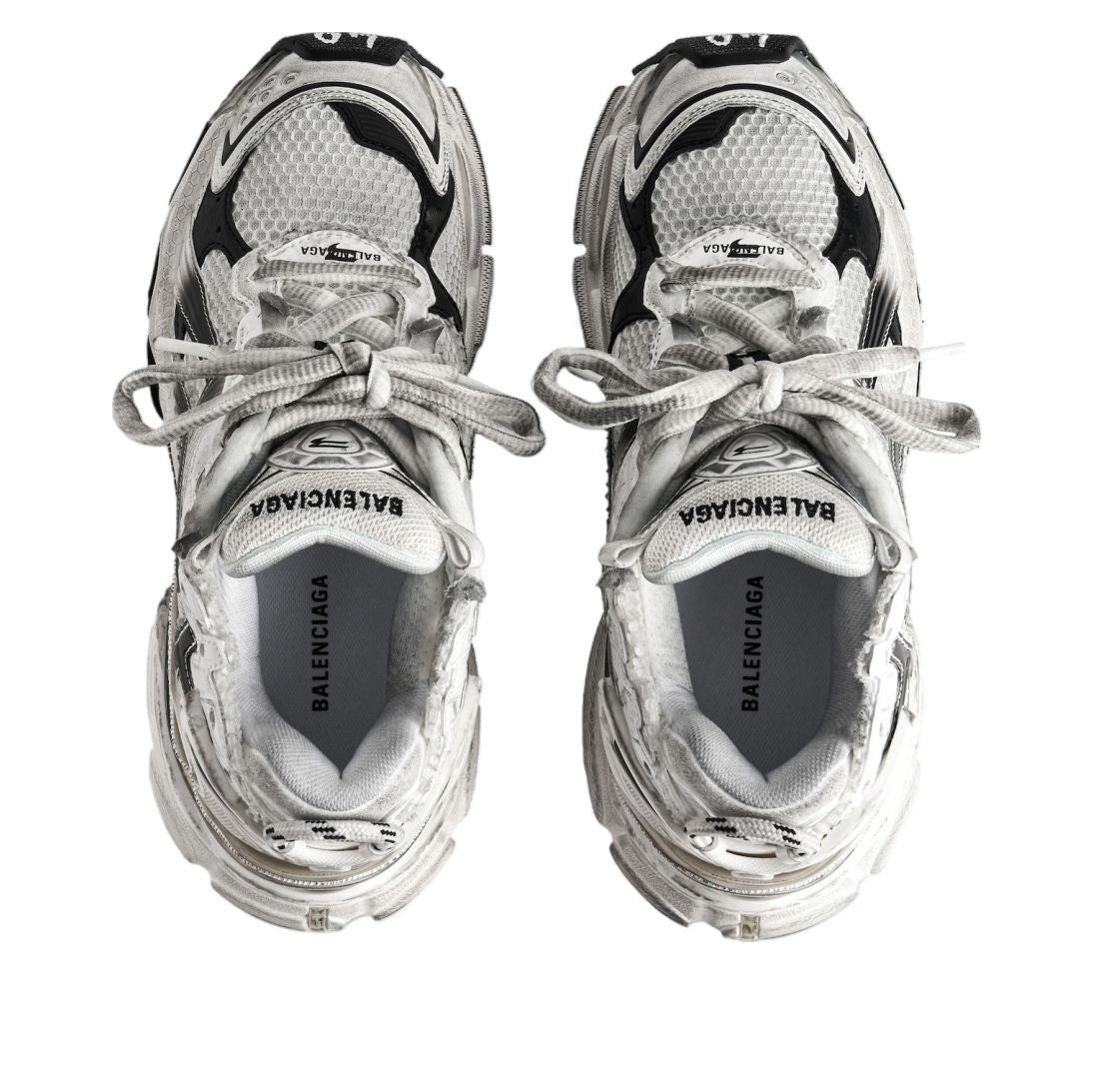 (WMNS) Balenciaga Runner Gradient 'White Black' 772767WRUNG9010