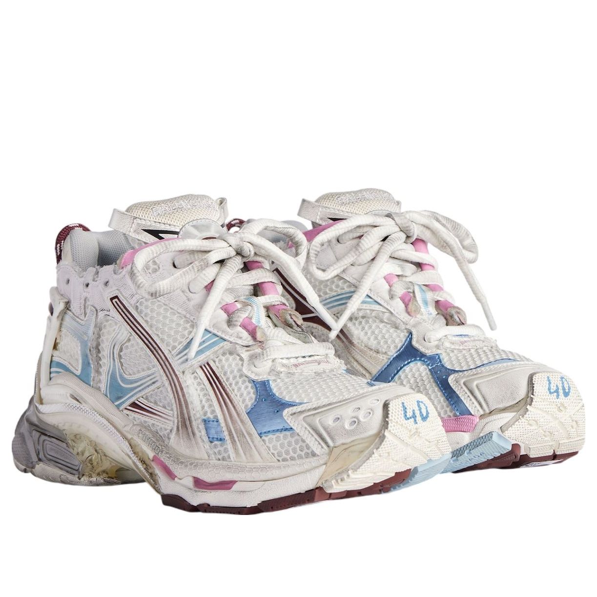 (WMNS) Balenciaga Runner Gradient 'White Pink Blue' 772767WRUNG9245