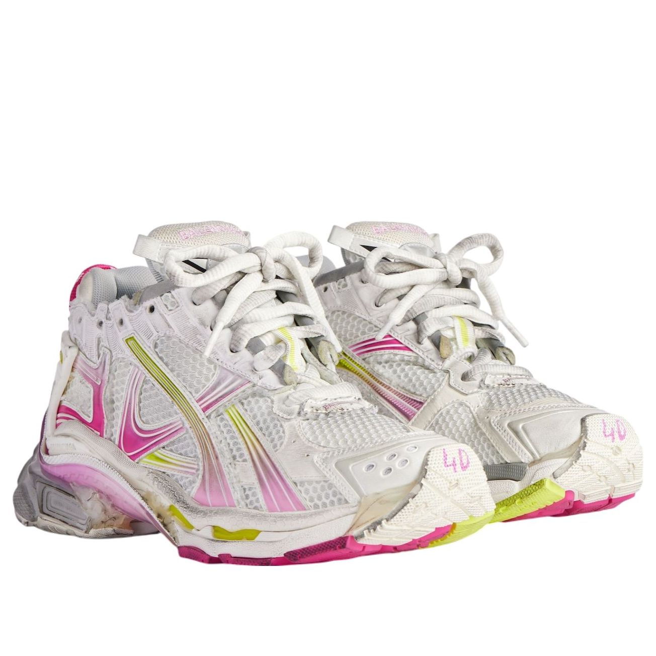 (WMNS) Balenciaga Runner Gradient 'White Pink' 772767WRUNG9517