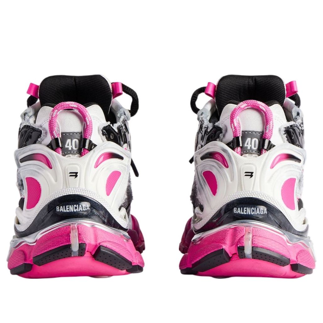 (WMNS) Balenciaga Runner Gradient 'White Pink Black' 772767WRUNG9155