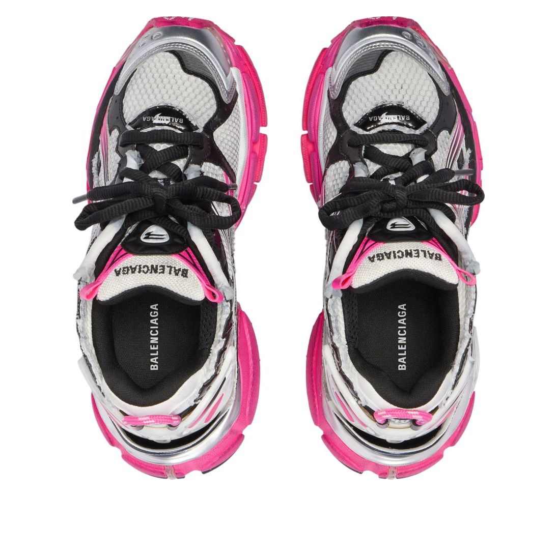 (WMNS) Balenciaga Runner Gradient 'White Pink Black' 772767WRUNG9155